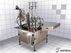 SARTECH технологиялық желісі өндіру бойынша аэрозольдер монтаждық көбік жүйесін газдауға өндіруші Польшада